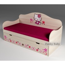 Кровать для девочек Китти